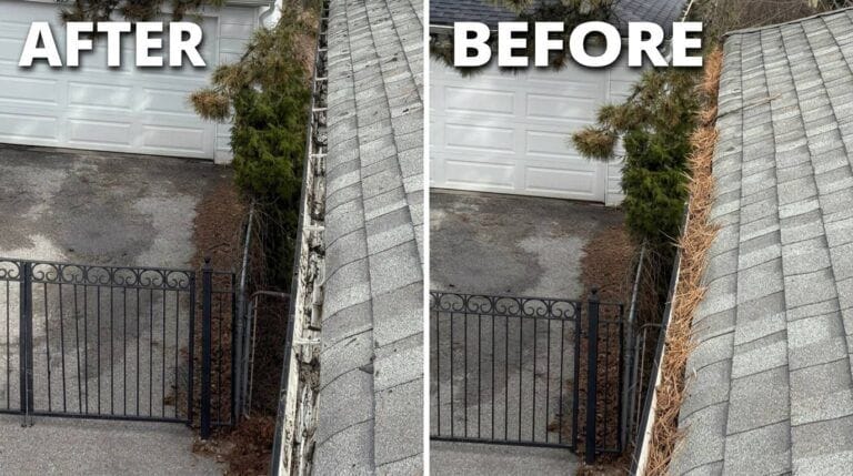 Eavestrough cleaning in North York: 3 spring jobs with real prices (April 2026)